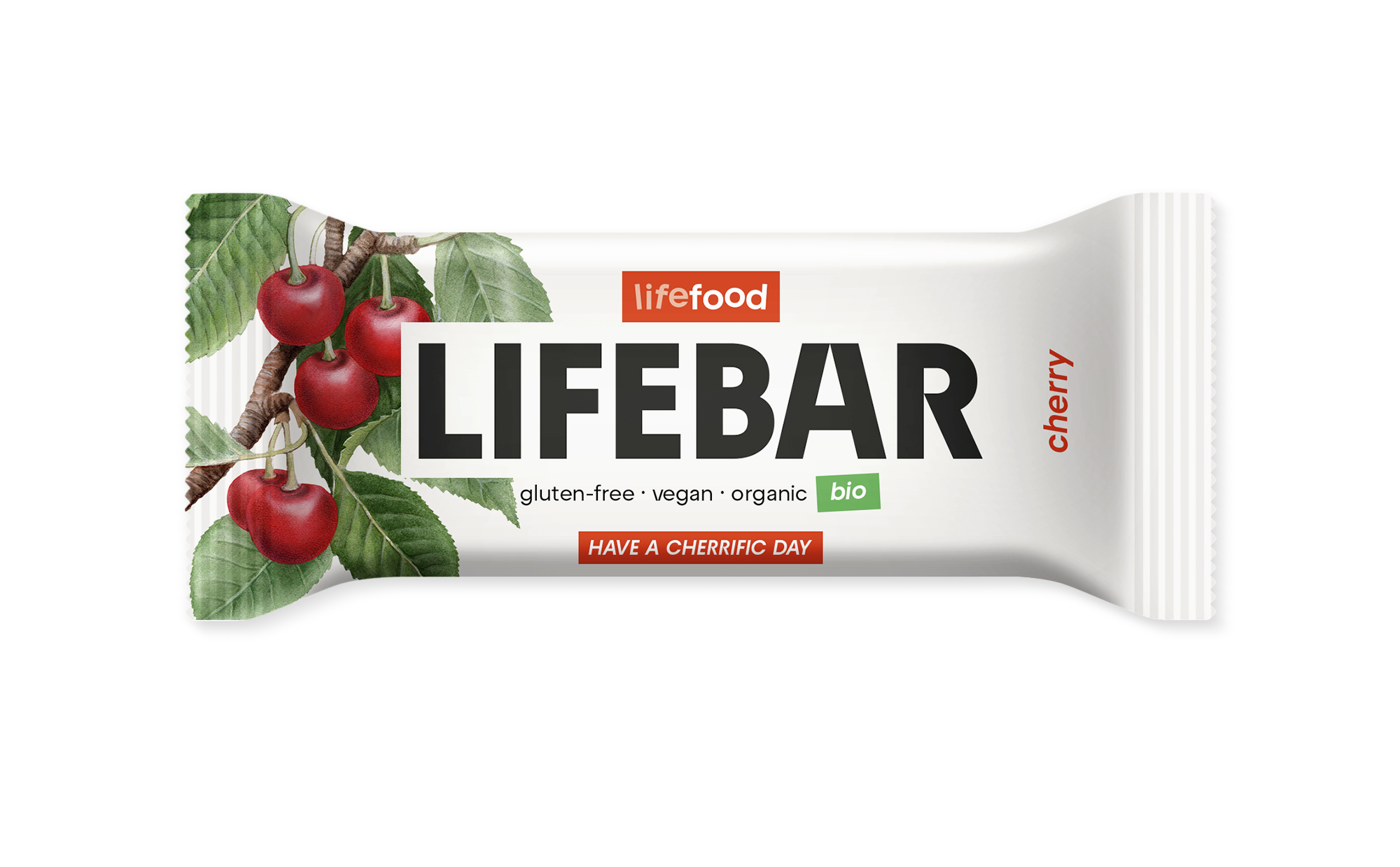 Lifefood Lifebar kers glutenvrij bio & raw 40g